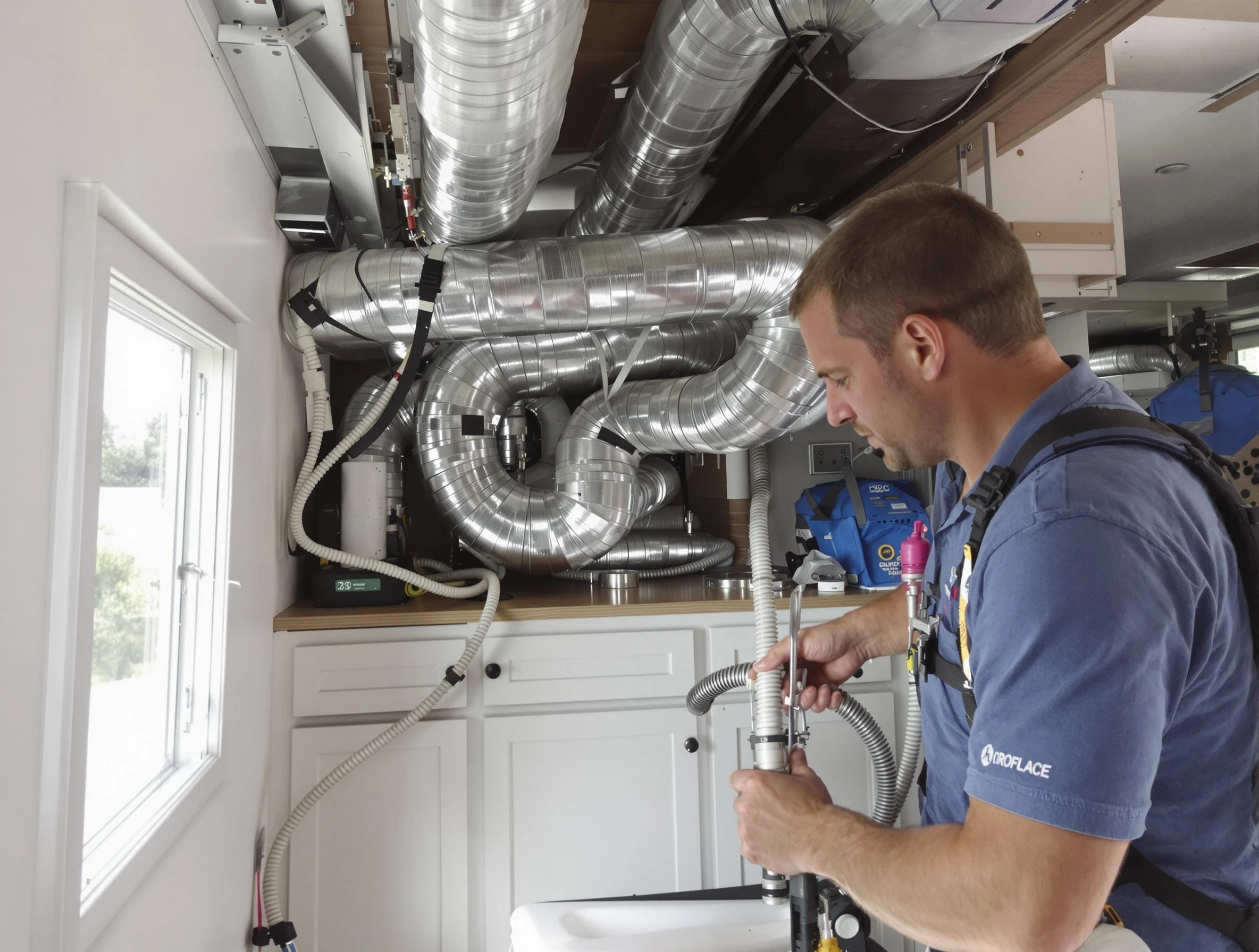 Mobile Home Air Duct Cleaning in Hingham