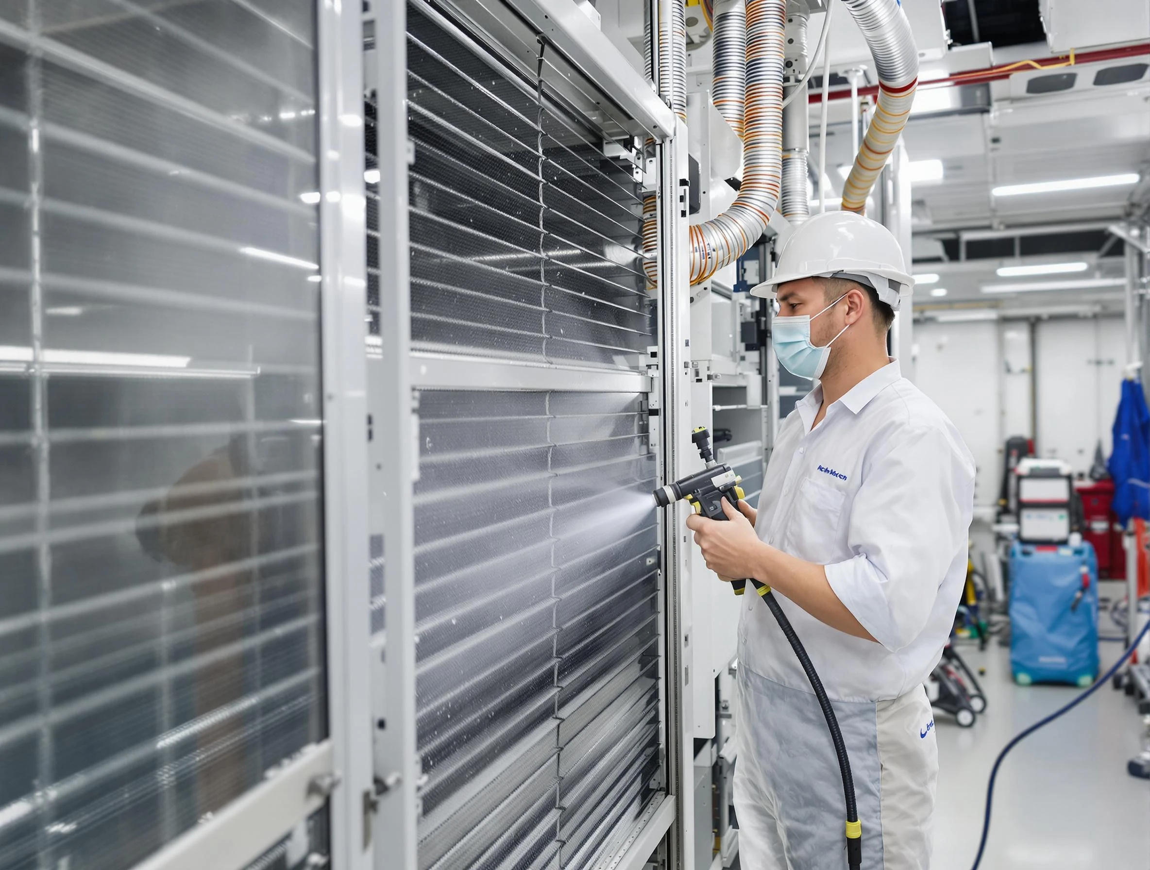 Professional AC coil cleaning by Hingham Air Duct Cleaning in Hingham