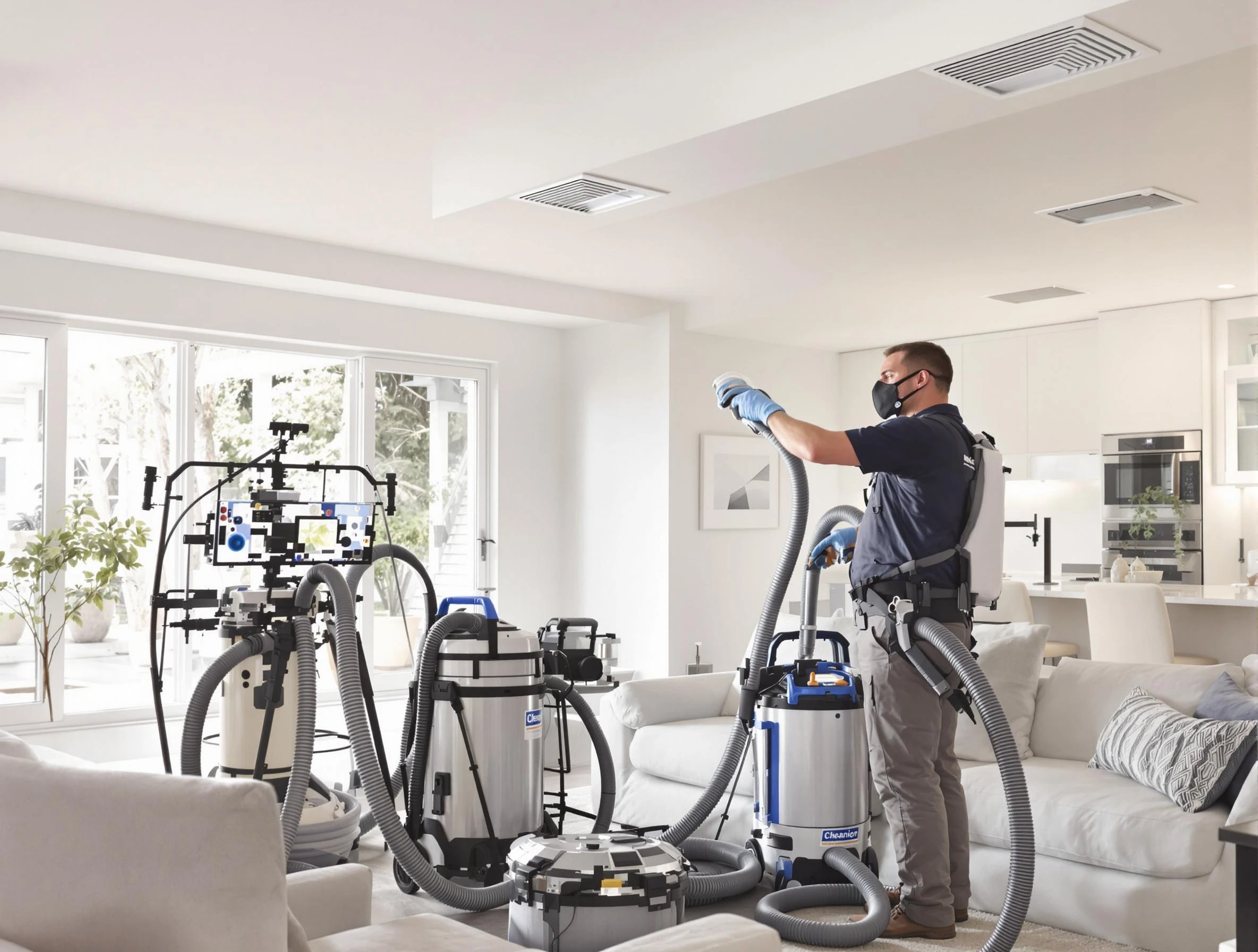 Professional AC duct cleaning by Hingham Air Duct Cleaning in Hingham