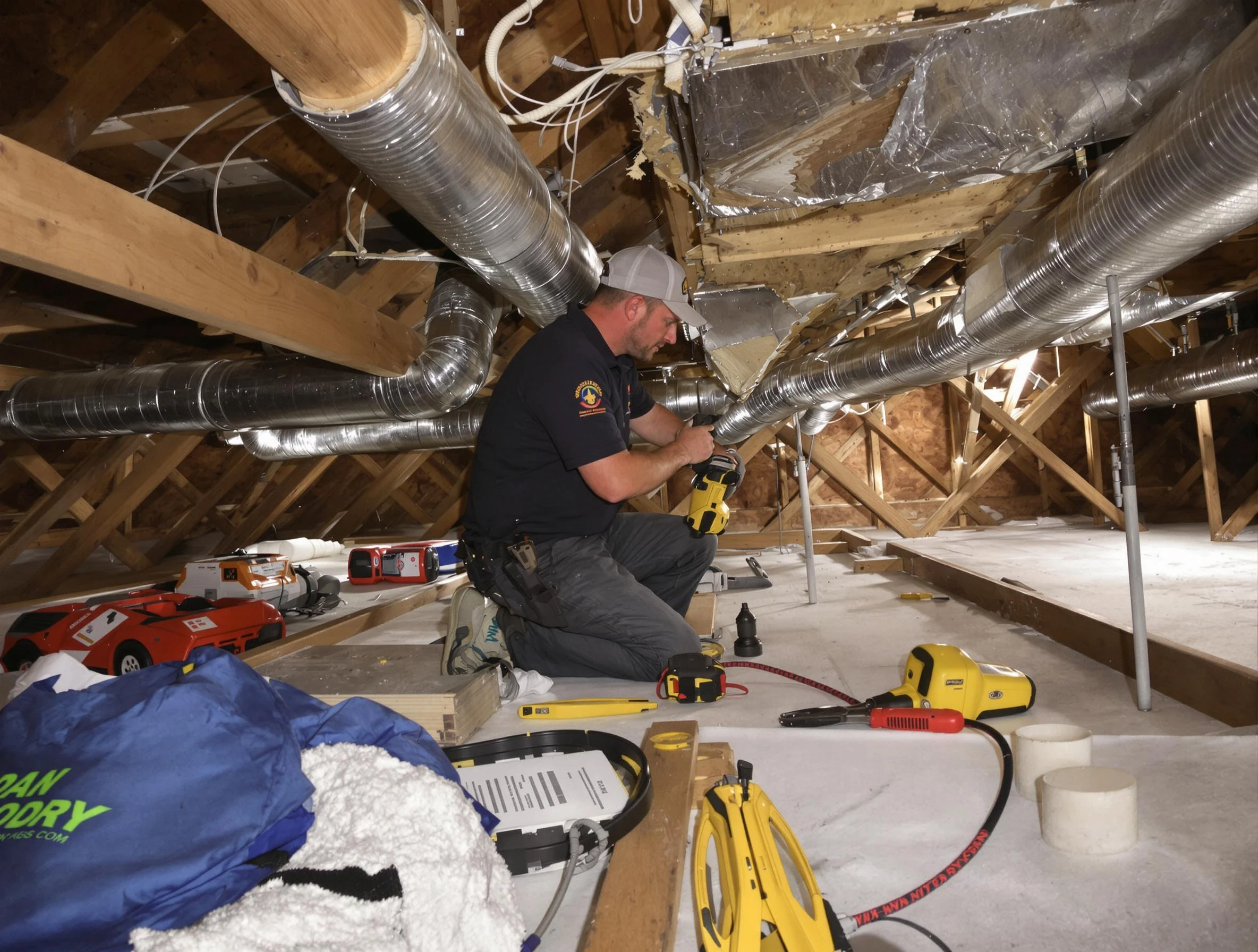 Professional air duct repair by Hingham Air Duct Cleaning in Hingham